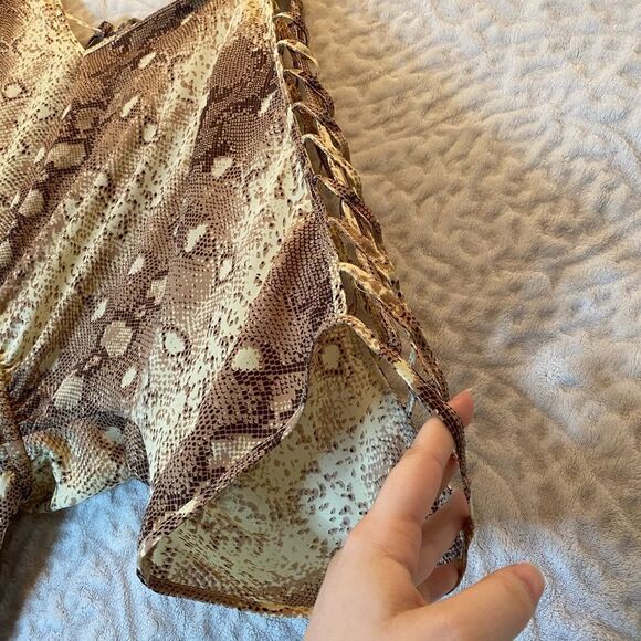 Ark & Co Snakeskin Romper - Picture 3 of 8